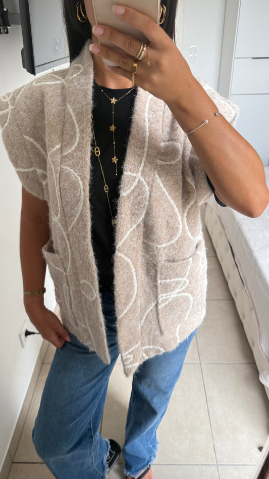 VESTE LOUNA beige